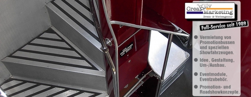 Londonbus,'englischer Doppeldeckerbus',Sundecker,Bristol,Doppelstockbus,Oldtimerbus,'Kraftomnibus für Personenbeförderung',Roadshowfahrzeug,Promotionfahrzeug,Roadshowbus,Promotionbus,'Mobile Messestan